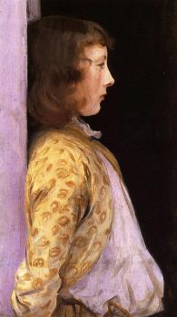 約翰 辛格 薩金特 Portrait of Dorothy Barnard 約翰 辛格 薩金特 Portrait of Dorothy Barnard